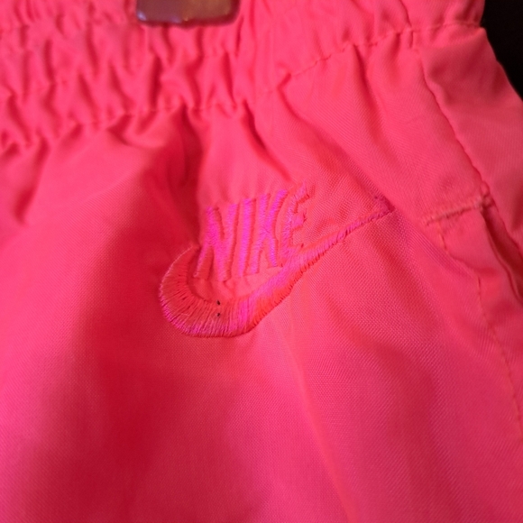 80s Nike Track Pants Adult Large Swoosh Logo Embroidered Jogging Gray Label Tag - Picture 3 of 12